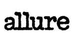 Allure Logo | Wondergloss Skincare